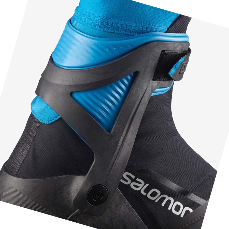 Salomon S/MAX CARBON SKATE MV PROLINK Erkek Kayak Botu Siyah Mavi | TR 2887NWY